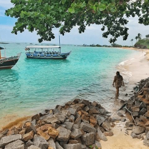A caminhada até a Quarta Praia